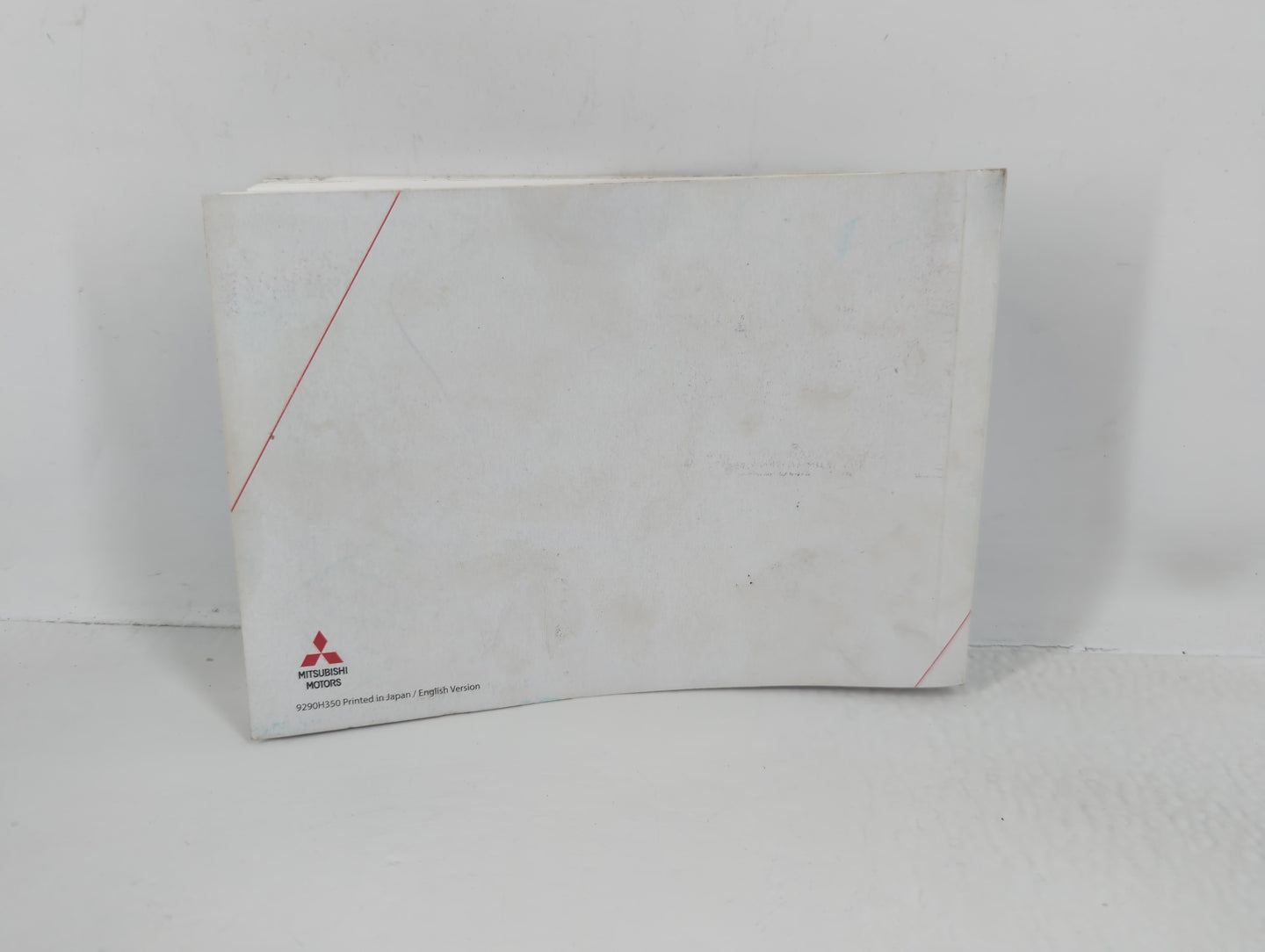 2017 Mitsubishi Lancer Owners Manual Book Guide P/N:9290H350 OEM Used Auto Parts - Oemusedautoparts1.com