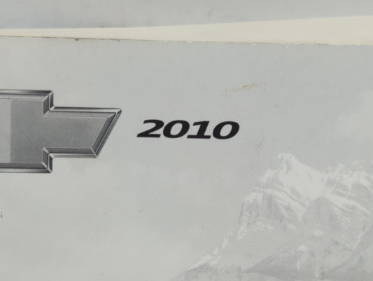 2010 Chevrolet Equinox Owners Manual Book Guide P/N:25798562 B OEM Used Auto Parts