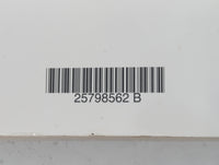2010 Chevrolet Equinox Owners Manual Book Guide P/N:25798562 B OEM Used Auto Parts - Oemusedautoparts1.com