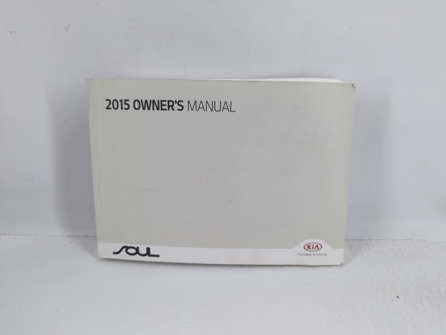 2015 Kia Soul Owners Manual Book Guide P/N:FB2O-EU48E OEM Used Auto Parts - Oemusedautoparts1.com