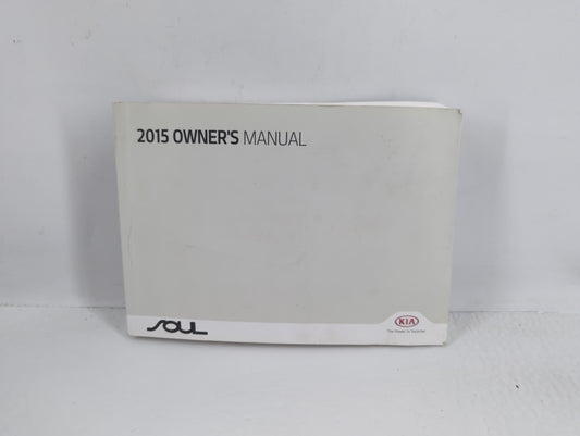 2015 Kia Soul Owners Manual Book Guide P/N:FB2O-EU48E OEM Used Auto Parts - Oemusedautoparts1.com