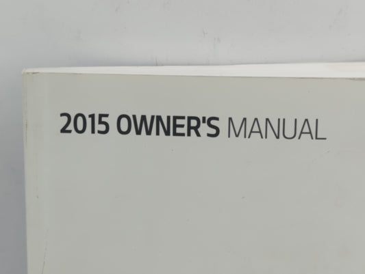 2015 Kia Soul Owners Manual Book Guide P/N:FB2O-EU48E OEM Used Auto Parts