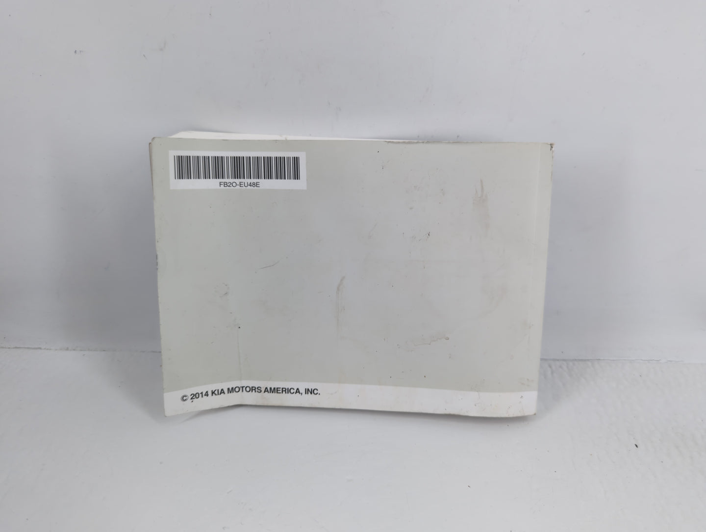2015 Kia Soul Owners Manual Book Guide P/N:FB2O-EU48E OEM Used Auto Parts - Oemusedautoparts1.com