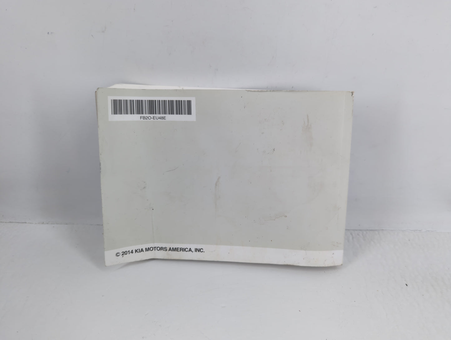 2015 Kia Soul Owners Manual Book Guide P/N:FB2O-EU48E OEM Used Auto Parts - Oemusedautoparts1.com