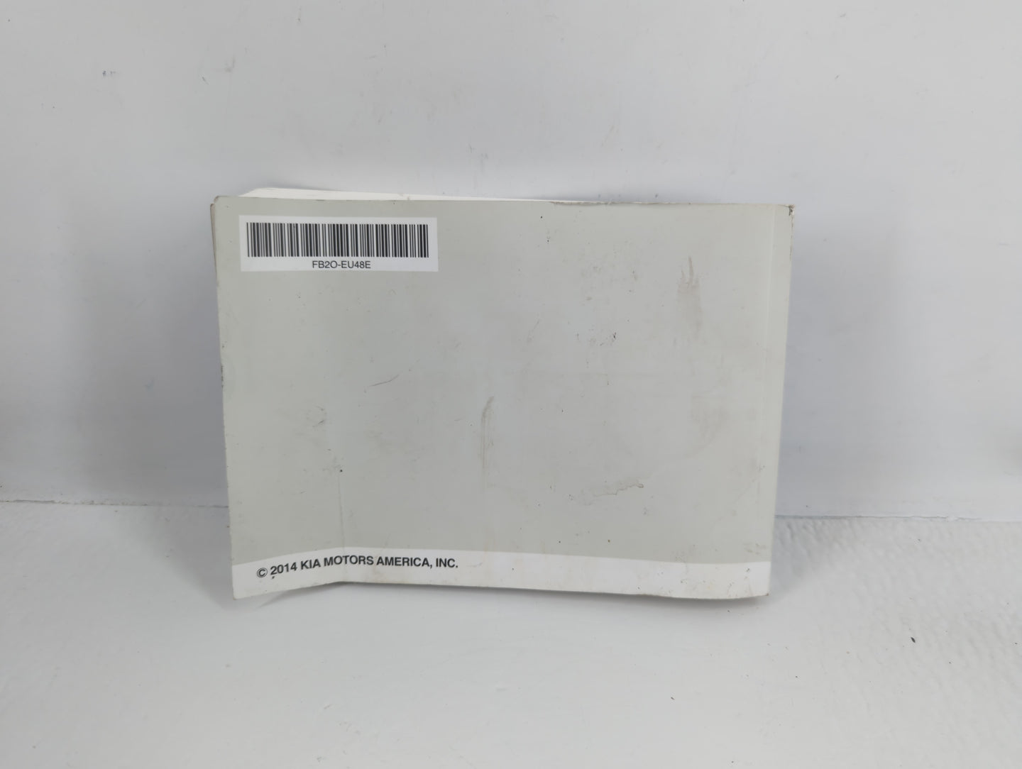 2015 Kia Soul Owners Manual Book Guide P/N:FB2O-EU48E OEM Used Auto Parts - Oemusedautoparts1.com