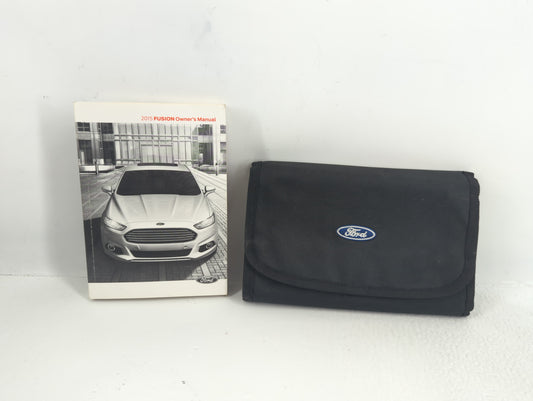 2015 Ford Fusion Owners Manual Book Guide P/N:FE5J 19A321 AB OEM Used Auto Parts - Oemusedautoparts1.com