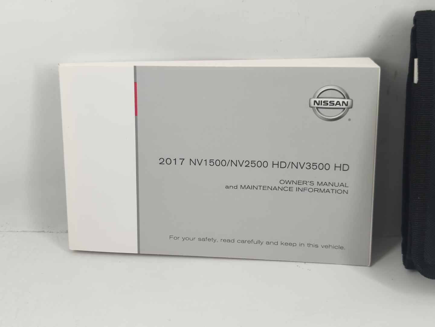 2017 Nissan Nv1500 Owners Manual Book Guide P/N:OM17EA 0F80U1 OEM Used Auto Parts - Oemusedautoparts1.com