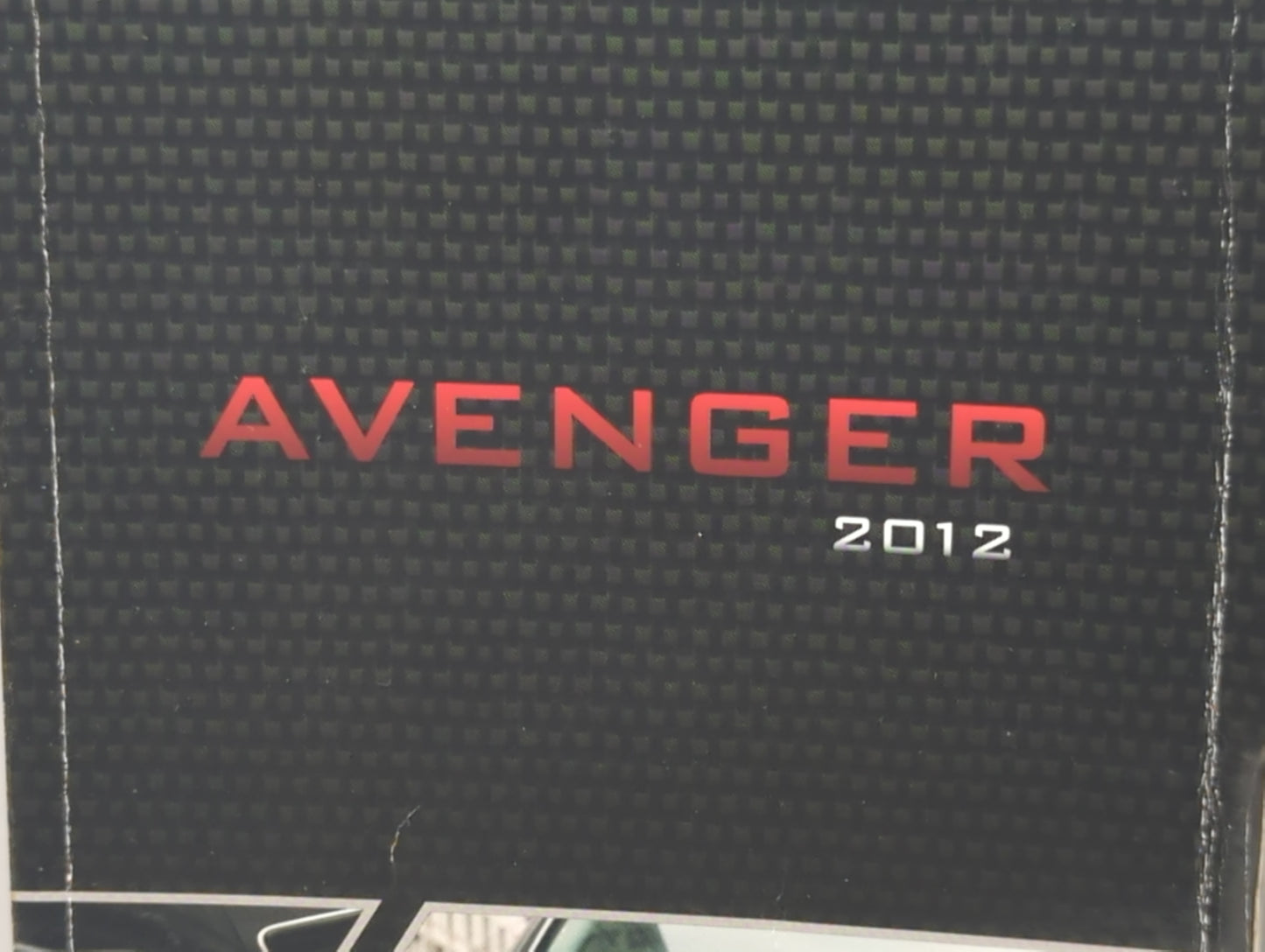 2012 Dodge Avenger Owners Manual Book Guide P/N:12D41-926-AA OEM Used Auto Parts - Oemusedautoparts1.com