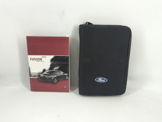 2010 Ford Fusion Owners Manual Book Guide P/N:AE5J 19A321 AB OEM Used Auto Parts - Oemusedautoparts1.com