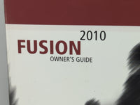 2010 Ford Fusion Owners Manual Book Guide P/N:AE5J 19A321 AB OEM Used Auto Parts - Oemusedautoparts1.com