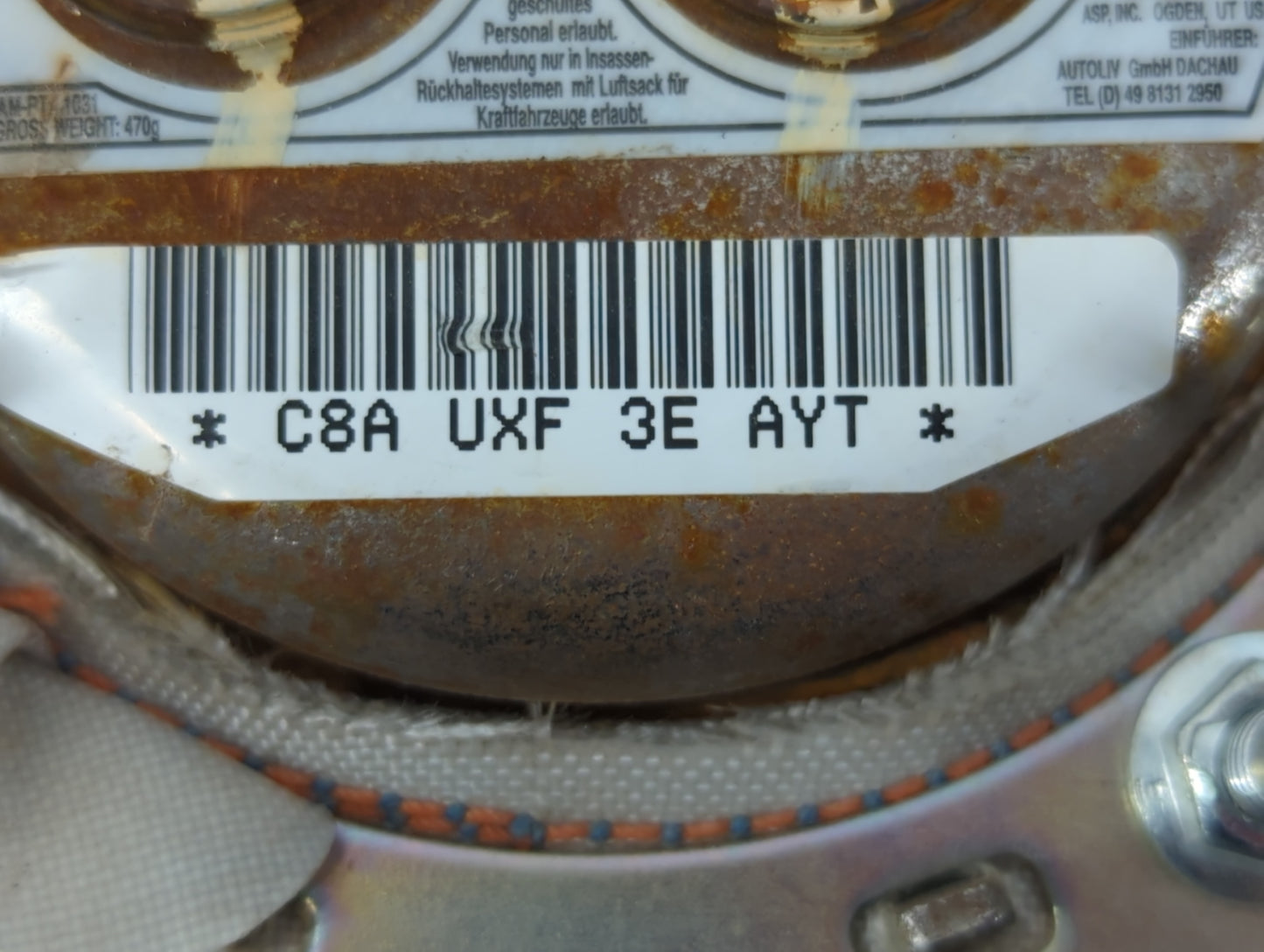 2006-2010 Chrysler Pt Cruiser Air Bag Driver Left Steering Wheel Mounted P/N:C8A UXF 3E AYT Fits Fits 2006 2007 2008 2009 2010 OEM Used Auto Parts - Oemusedautoparts1.com