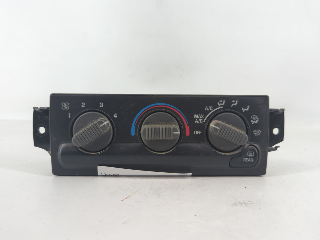 1999-2005 Chevrolet Blazer Climate Control Module Temperature AC/Heater Replacement P/N:162505350301 Fits OEM Used Auto Parts