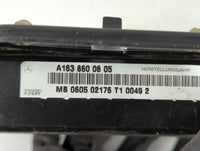 2000-2003 Mercedes-Benz Ml320 Air Bag Passenger Right Dashboard OEM P/N:A 163 860 06 05 Fits Fits 2000 2001 2002 2003 2004 2005 OEM Used Auto Parts - Oemusedautoparts1.com