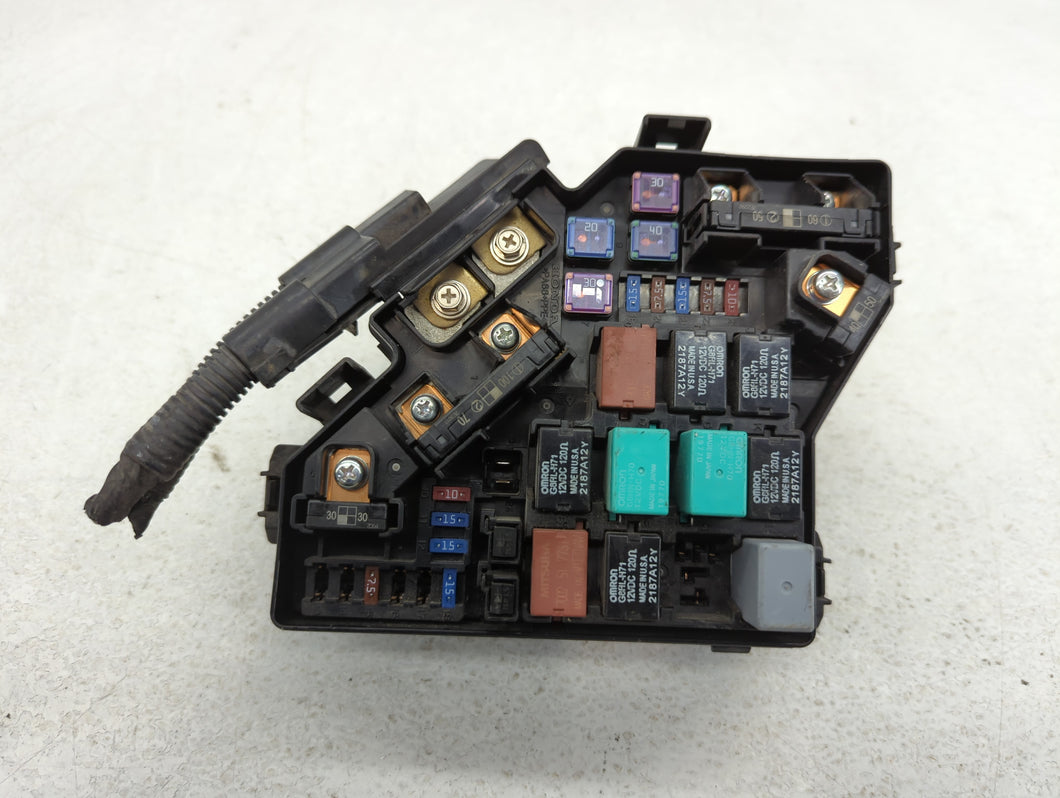 2008-2011 Honda Civic Fusebox Fuse Box Panel Relay Module P/N:NA160U6XR 070627 SNA-A310 Fits Fits 2008 2009 2010 2011 OEM Used Auto Parts