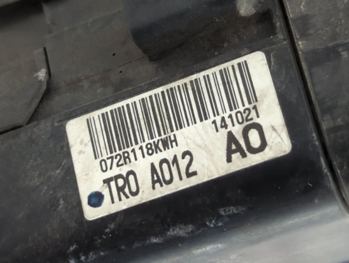2015 Honda Civic Fusebox Fuse Box Panel Relay Module P/N:072R118KWH TR0 A012 A0 Fits OEM Used Auto Parts - Oemusedautoparts1.com