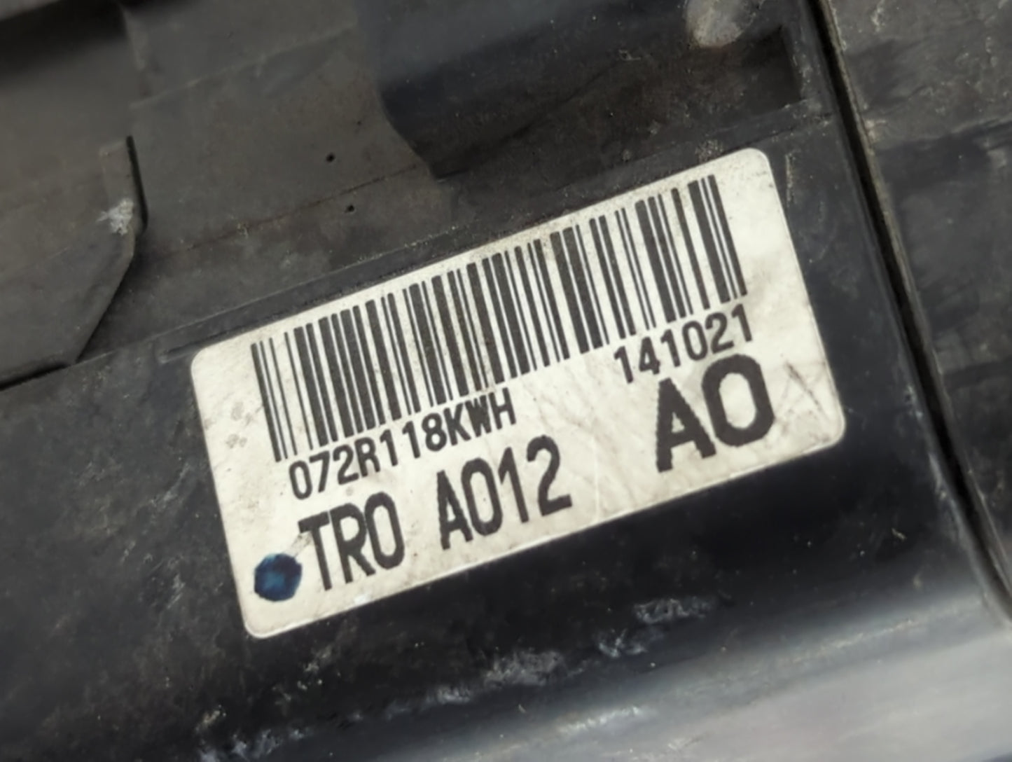 2015 Honda Civic Fusebox Fuse Box Panel Relay Module P/N:072R118KWH TR0 A012 A0 Fits OEM Used Auto Parts - Oemusedautoparts1.com