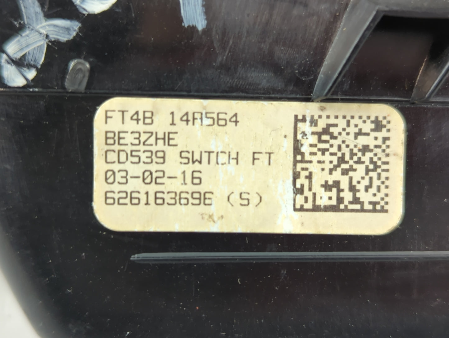 2015-2016 Ford Edge Master Power Window Switch Replacement Driver Side Left P/N:626163696 FT4B 14A564 Fits OEM Used Auto Parts - Oemusedautoparts1.com