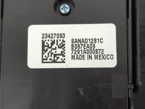 2015-2020 Chevrolet Tahoe Master Power Window Switch Replacement Driver Side Left P/N:B067EA09 SANAD1281C Fits OEM Used Auto Parts