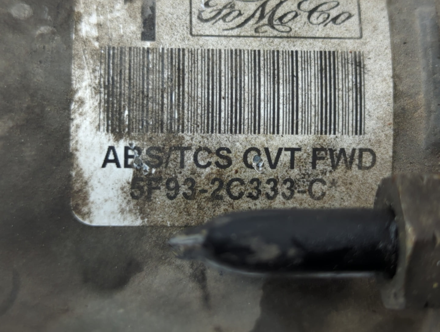 2005-2007 Ford Five Hundred ABS Pump Control Module Replacement P/N:5F93-2C333-C Fits Fits 2005 2006 2007 OEM Used Auto Parts - Oemusedautoparts1.com