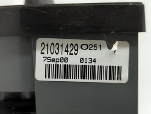 2001-2004 Ford Mustang Climate Control Module Temperature AC/Heater Replacement P/N:21031429 Fits Fits 2001 2002 2003 2004 OEM Used Auto Parts