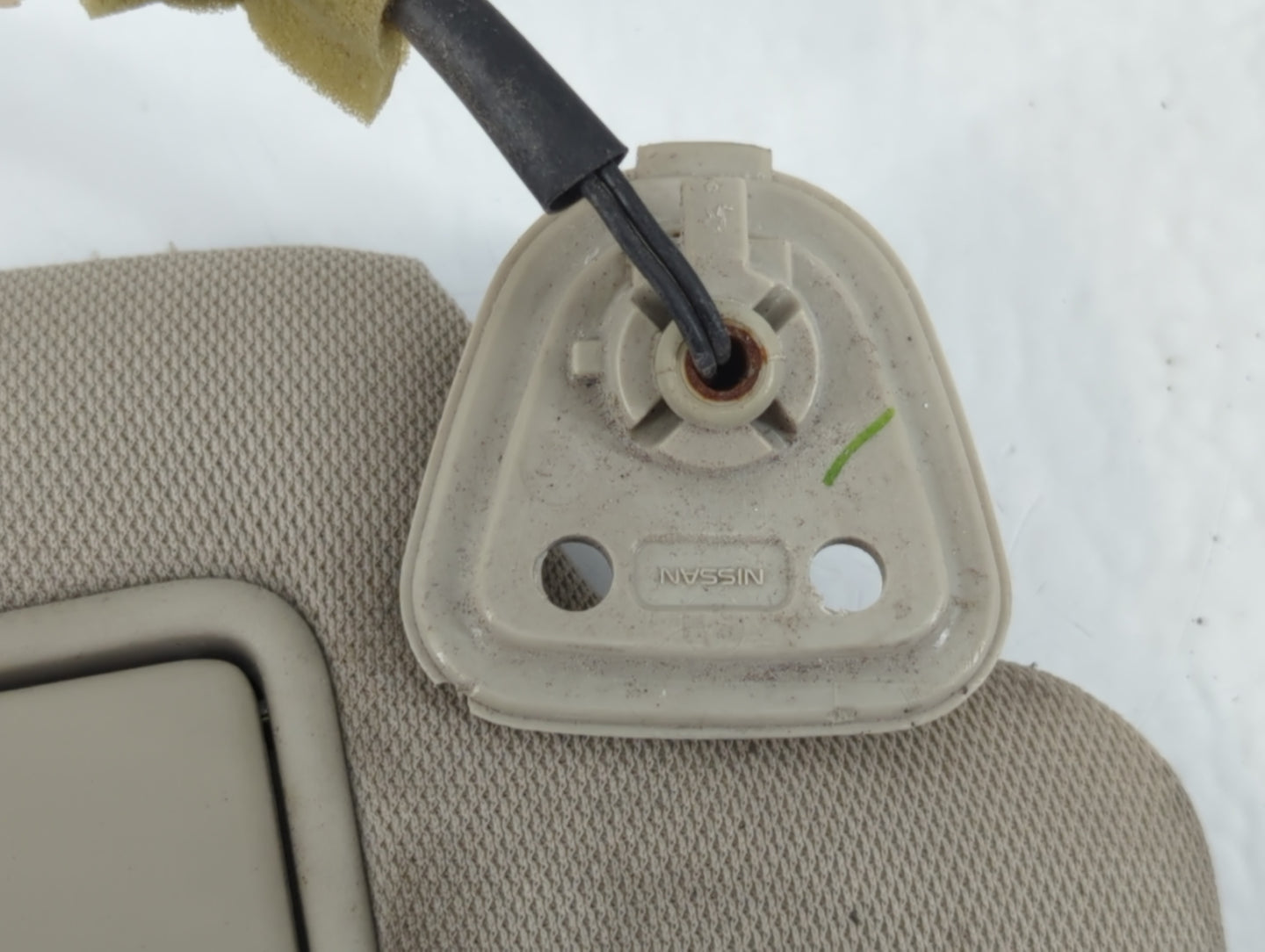 2008-2013 Infiniti G37 Sun Visor Shade Replacement Passenger Right Mirror Fits Fits 2008 2009 2010 2011 2012 2013 OEM Used Auto Parts - Oemusedautoparts1.com