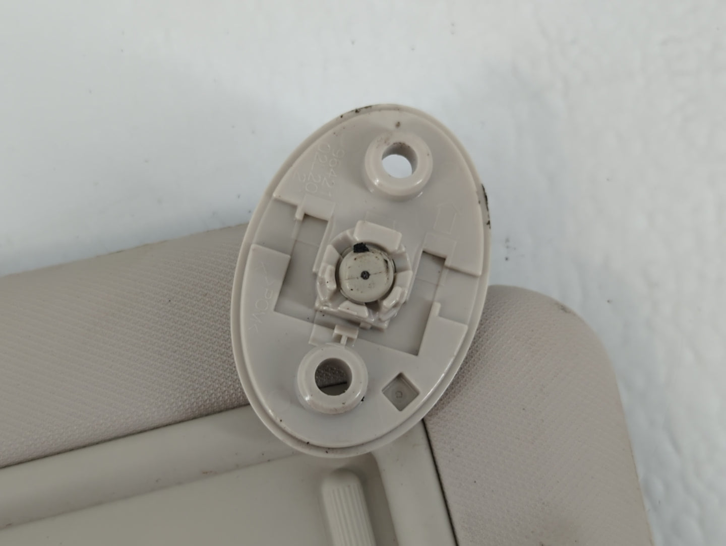 2023 Toyota Corolla Sun Visor Shade Replacement Passenger Right Mirror Fits OEM Used Auto Parts - Oemusedautoparts1.com