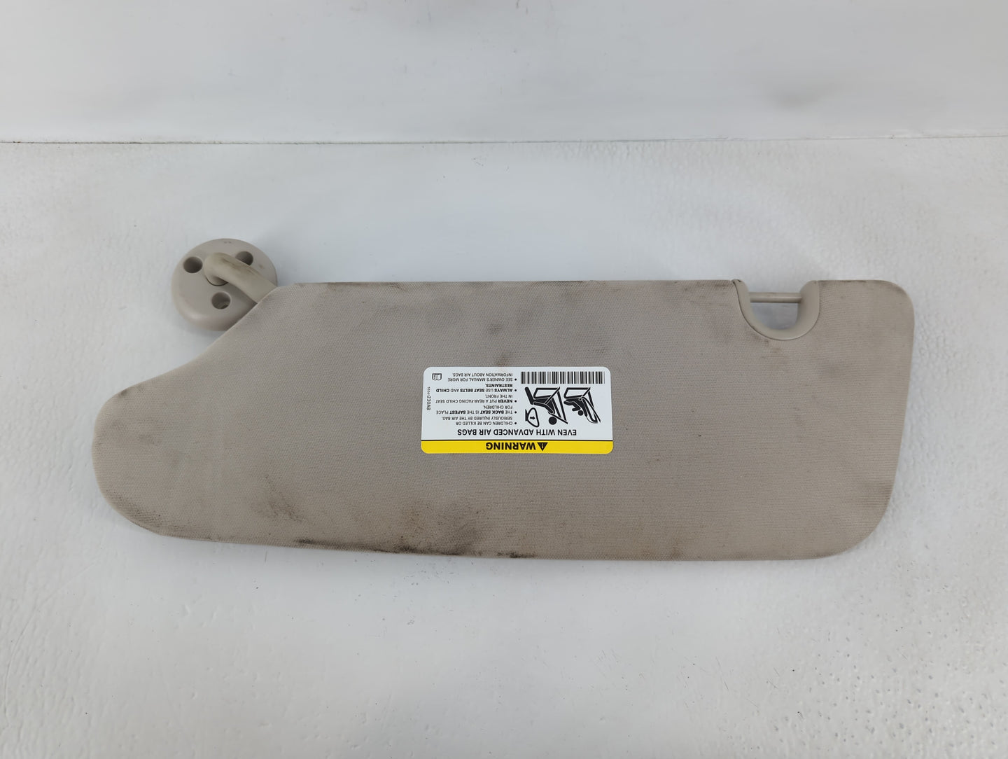 2010 Dodge Caravan Sun Visor Shade Replacement Passenger Right Mirror Fits Fits 2008 2009 OEM Used Auto Parts - Oemusedautoparts1.com