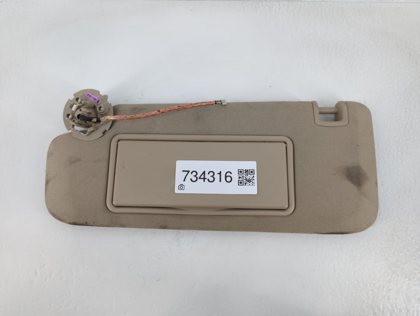 2014-2019 Cadillac Cts Sun Visor Shade Replacement Driver Left Mirror Fits Fits 2014 2015 2016 2017 2018 2019 OEM Used Auto Parts - Oemusedautoparts1.com