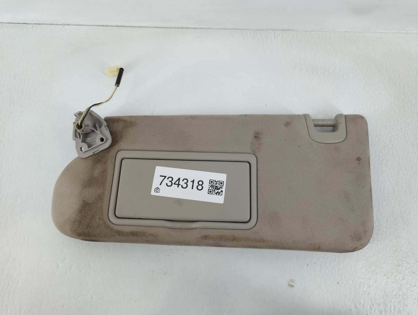 2015-2018 Nissan Murano Sun Visor Shade Replacement Driver Left Mirror Fits Fits 2015 2016 2017 2018 OEM Used Auto Parts - Oemusedautoparts1.com