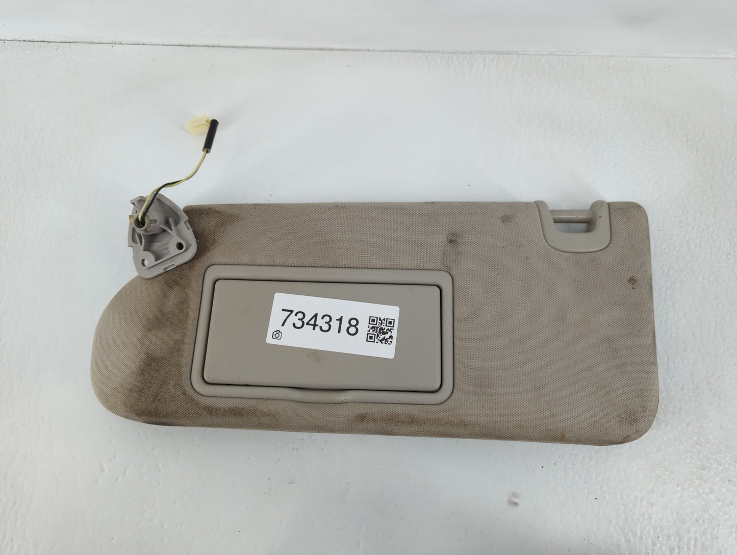 2015-2018 Nissan Murano Sun Visor Shade Replacement Driver Left Mirror Fits Fits 2015 2016 2017 2018 OEM Used Auto Parts - Oemusedautoparts1.com