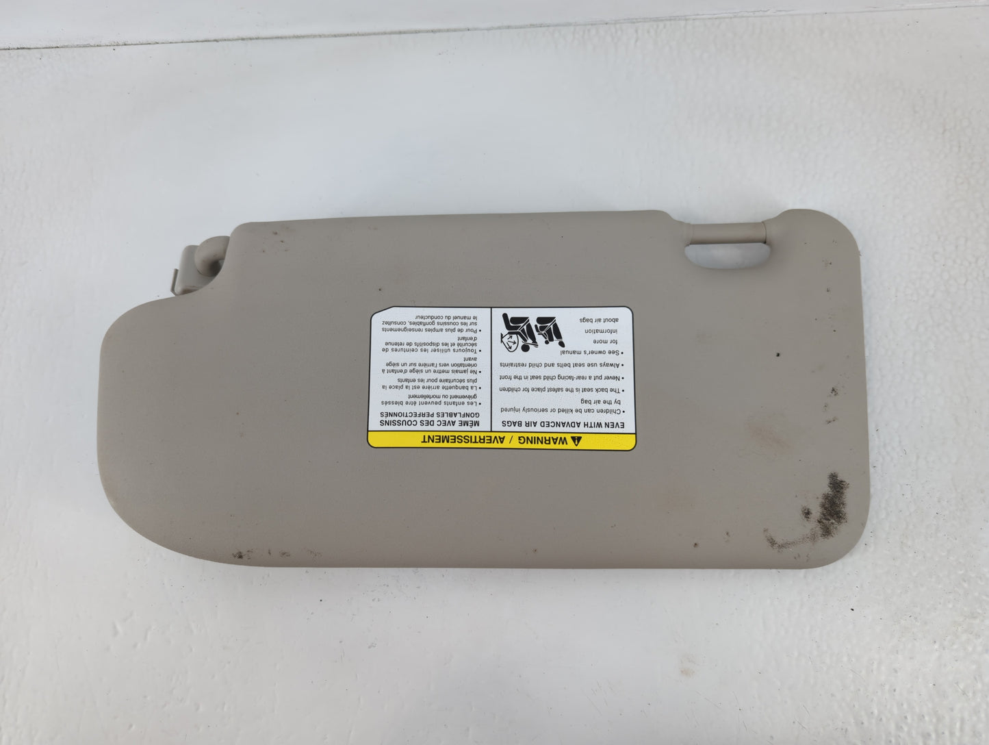 2019-2022 Nissan Rogue Sport Sun Visor Shade Replacement Passenger Right Mirror Fits Fits 2019 2020 2021 2022 OEM Used Auto Parts - Oemusedautoparts1.com