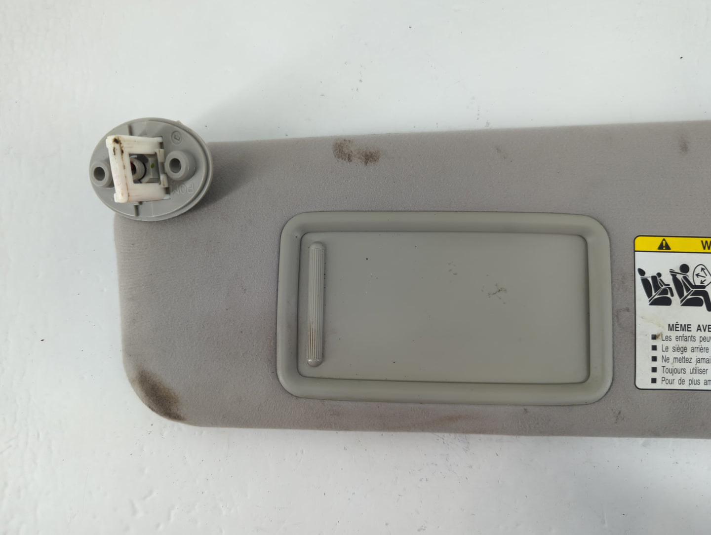 2007-2009 Lexus Es350 Sun Visor Shade Replacement Driver Left Mirror Fits Fits 2007 2008 2009 OEM Used Auto Parts - Oemusedautoparts1.com