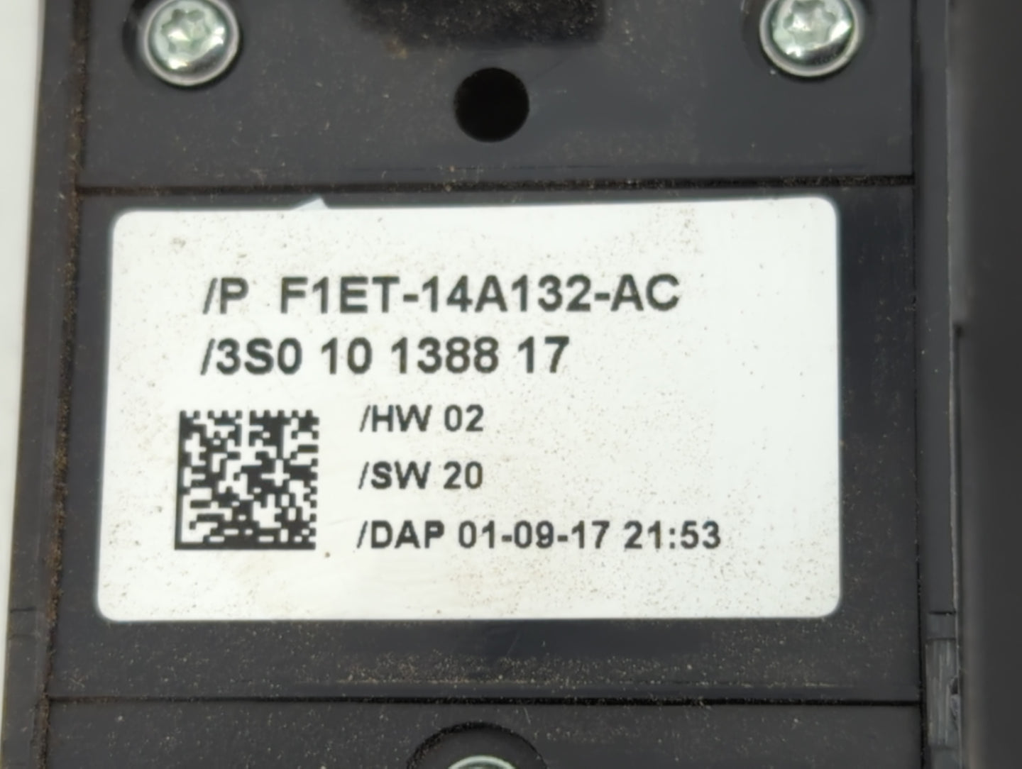 2013-2019 Ford Escape Master Power Window Switch Replacement Driver Side Left P/N:3S0 1388 17 F1ET-14A132-AC Fits OEM Used Auto Parts - Oemusedautoparts1.com