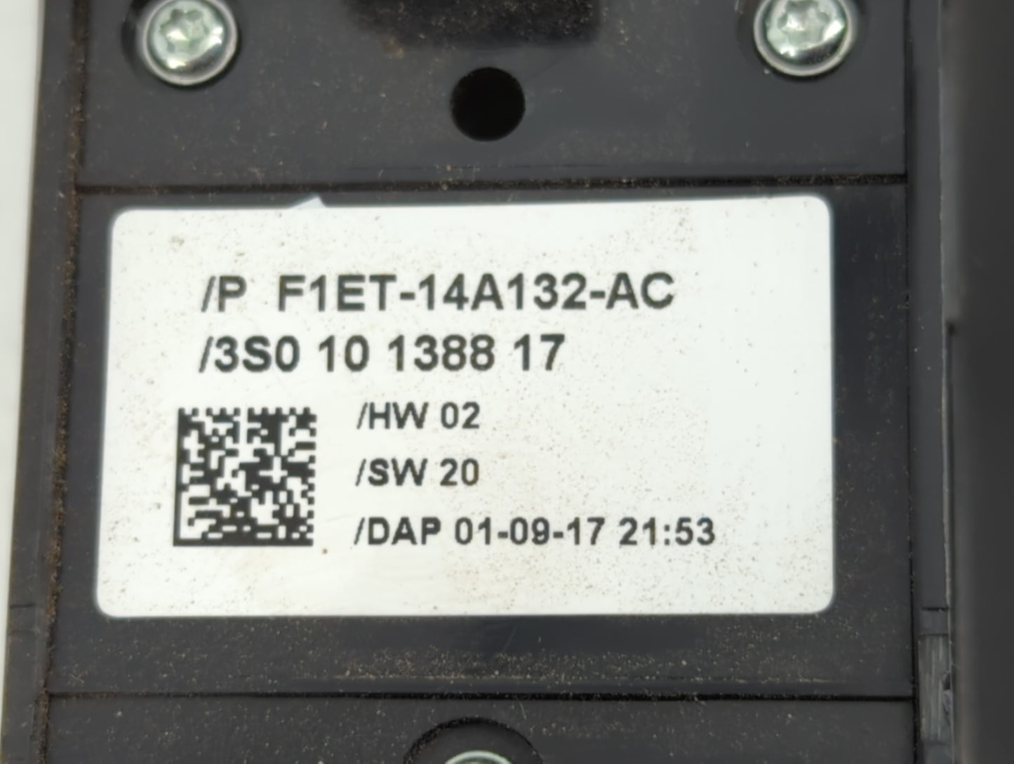 2013-2019 Ford Escape Master Power Window Switch Replacement Driver Side Left P/N:3S0 1388 17 F1ET-14A132-AC Fits OEM Used Auto Parts - Oemusedautoparts1.com