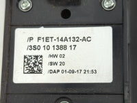 2013-2019 Ford Escape Master Power Window Switch Replacement Driver Side Left P/N:3S0 1388 17 F1ET-14A132-AC Fits OEM Used Auto Parts - Oemusedautoparts1.com