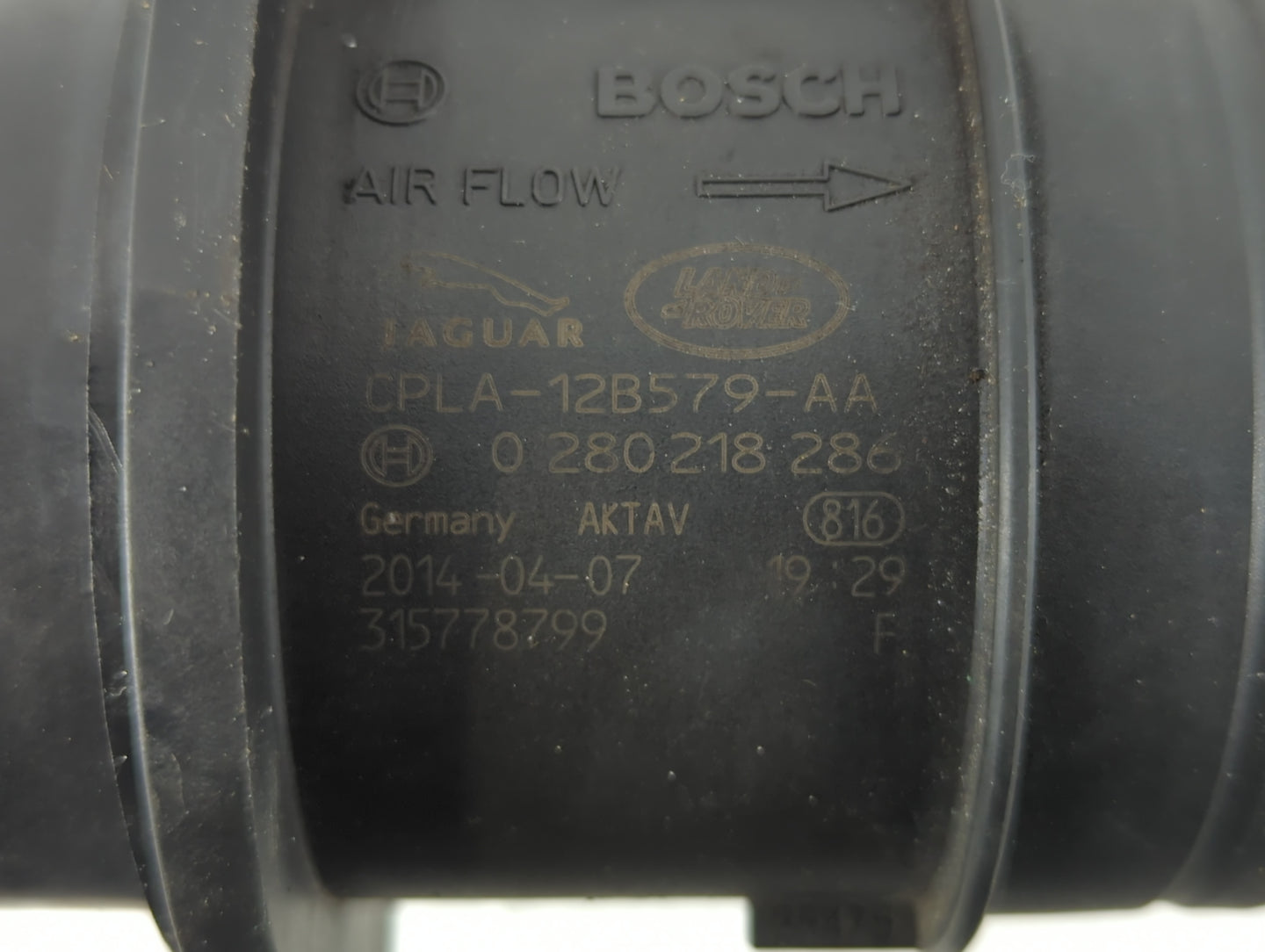 2013-2019 Jaguar Xj Mass Air Flow Meter Maf - Oemusedautoparts1.com