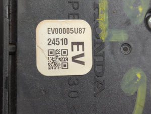 2016-2018 Honda Civic Master Power Window Switch Replacement Driver Side Left P/N:EV00005U87 24510 Fits Fits 2016 2018 OEM Used Auto Parts