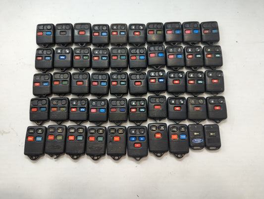Lot of 50 Ford Keyless Entry Remote Fob MIXED FCC IDS MIXED PART NUMBERS - Oemusedautoparts1.com