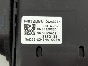 2020-2021 Buick Encore Master Power Window Switch Replacement Driver Side Left P/N:D1A228A 84512890 Fits OEM Used Auto Parts