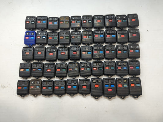 Lot of 50 Ford Keyless Entry Remote Fob MIXED FCC IDS MIXED PART NUMBERS - Oemusedautoparts1.com
