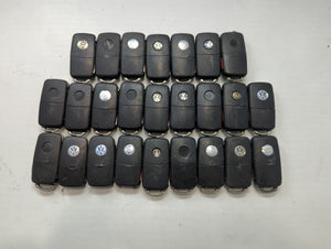 Lot of 25 Volkswagen Keyless Entry Remote Fob NBG8137T | NBG735868T