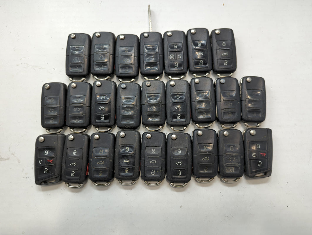 Lot of 25 Volkswagen Keyless Entry Remote Fob NBG8137T | NBG735868T