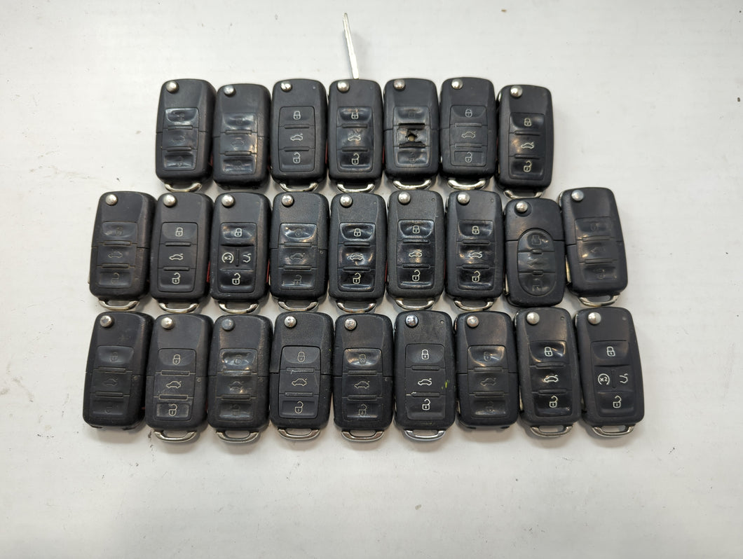 Lot of 25 Volkswagen Keyless Entry Remote Fob NBG8137T | NBG735868T