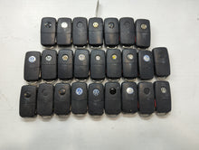 Lot of 25 Volkswagen Keyless Entry Remote Fob NBG8137T | NBG735868T