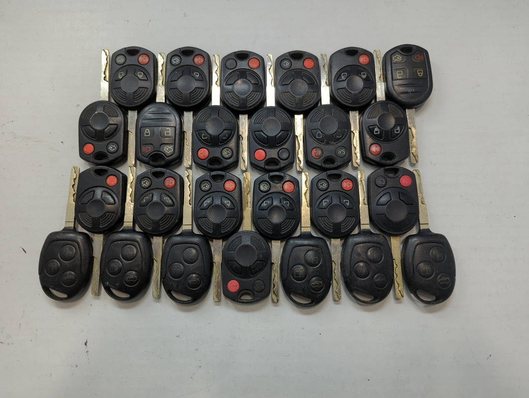 Lot of 25 Ford Keyless Entry Remote Fob OUCD6000022 | KR55WK47899 MIXED