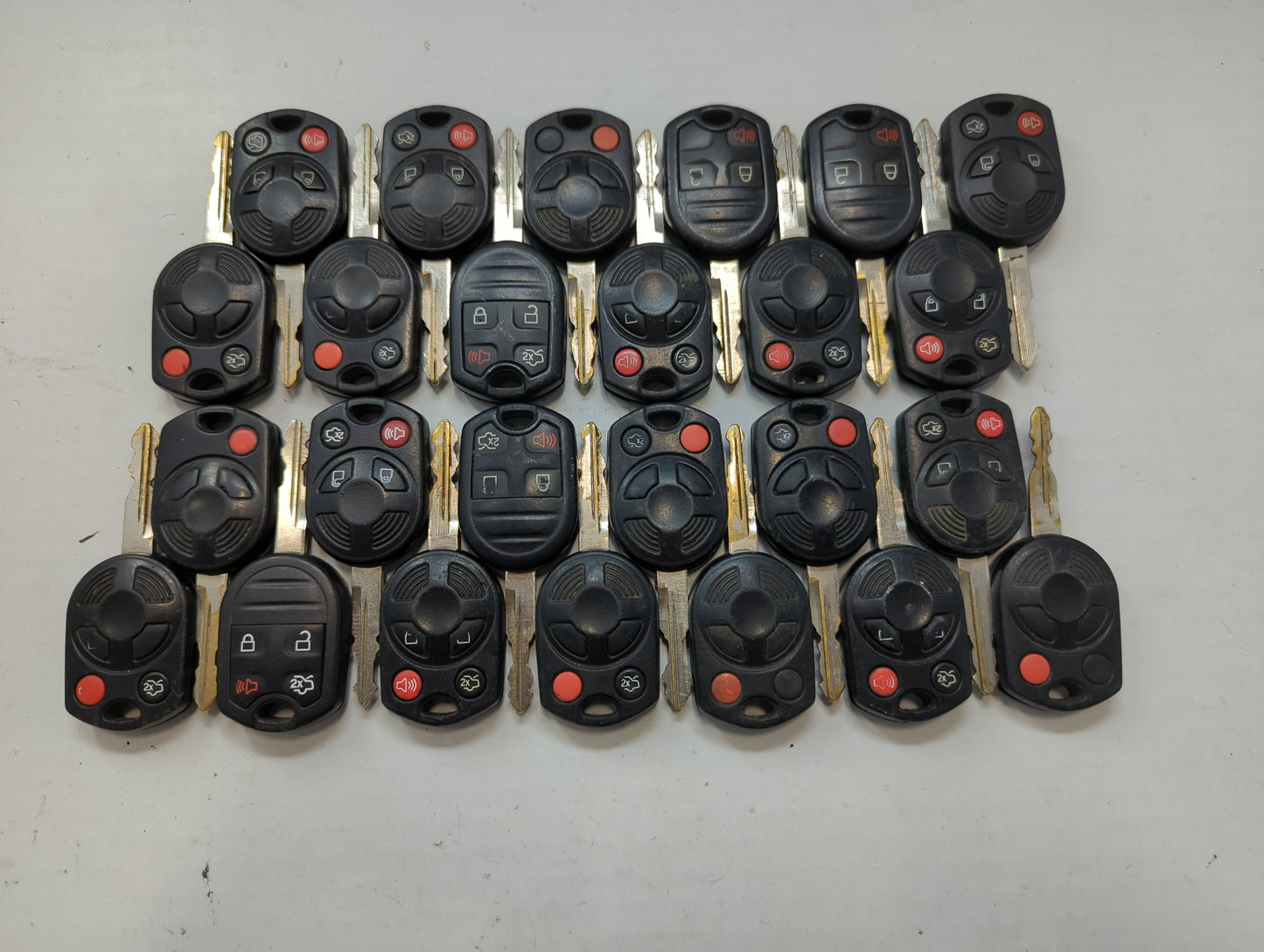 Lot of 25 Ford Keyless Entry Remote Fob OUCD6000022 MIXED PART NUMBERS - Oemusedautoparts1.com