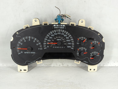 2006-2008 Chevrolet Trailblazer Instrument Cluster Speedometer Gauges P/N:28072199 15945375, 25933652 Fits Fits 2006 2007 2008 OEM Used Auto Parts