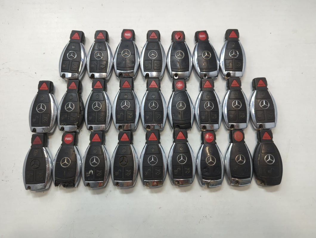 Lot of 25 Mercedes-Benz Keyless Entry Remote Fob IYZDC07 | KR55WK49031 |