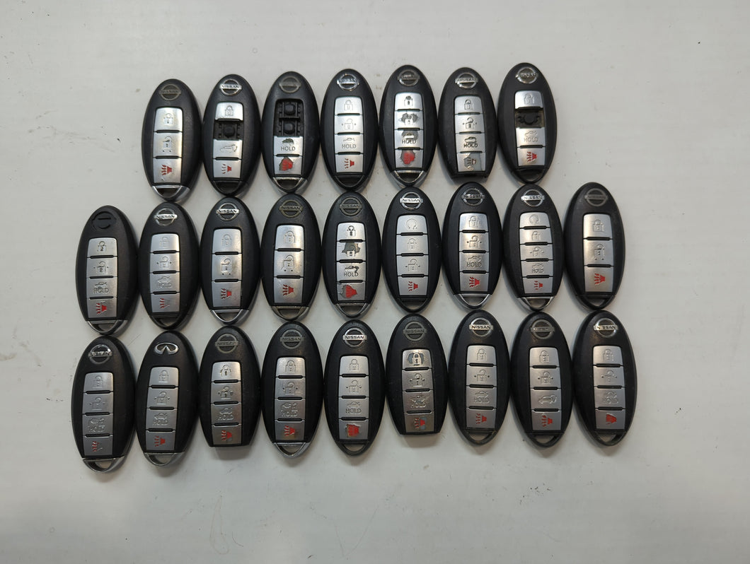 Lot of 25 Nissan Keyless Entry Remote Fob CWTWB1U808 | KR5S180144014 |