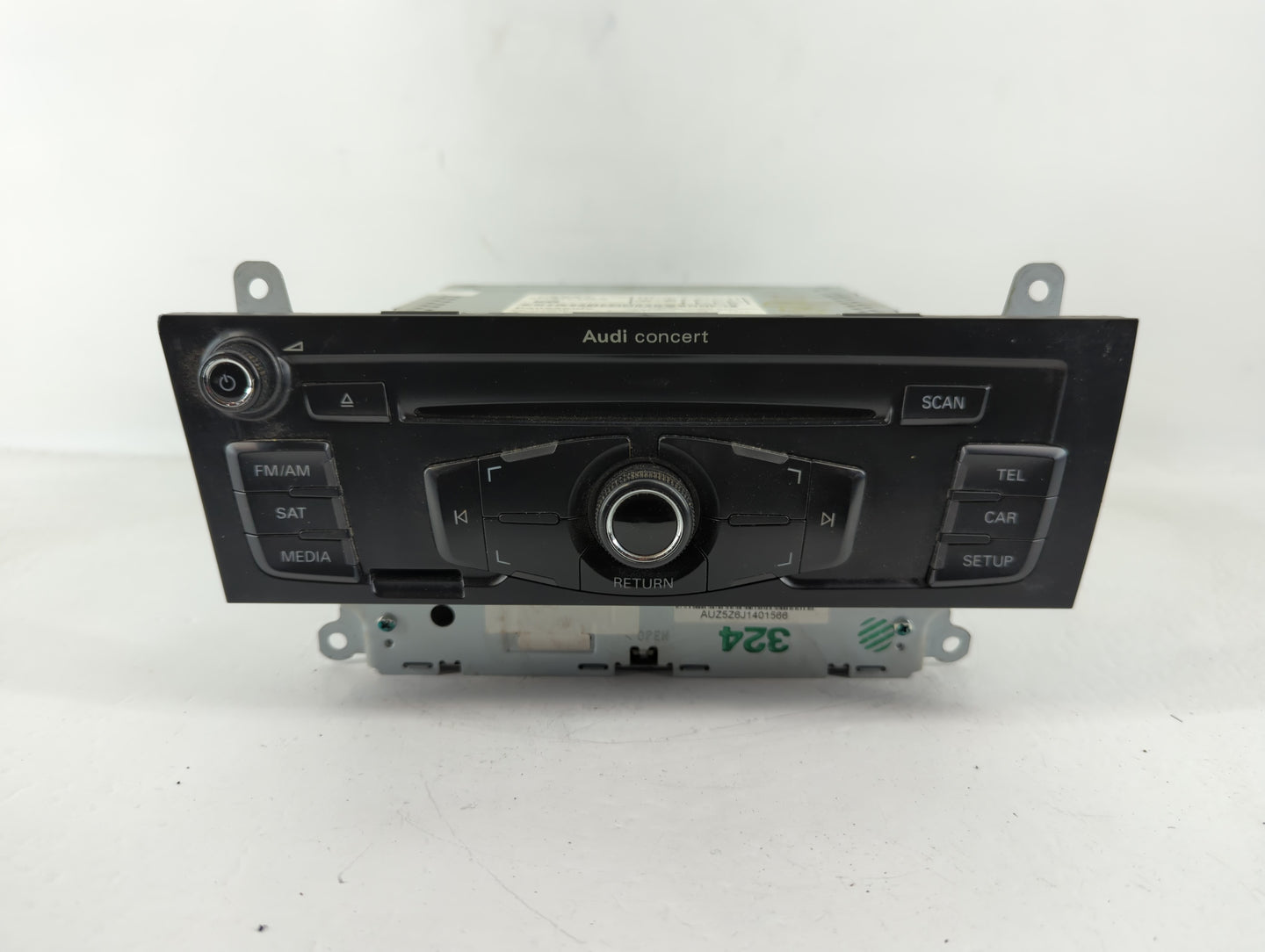 2010-2012 Audi A4 Radio AM FM Cd Player Receiver Replacement P/N:8T1 035 186 R Fits Fits 2010 2011 2012 2013 2014 2015 2016 2017 OEM Used Auto Parts - Oemusedautoparts1.com
